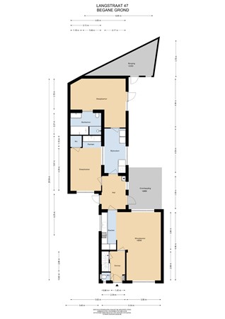 Floorplan - Langstraat 47, 6333 CD Schimmert